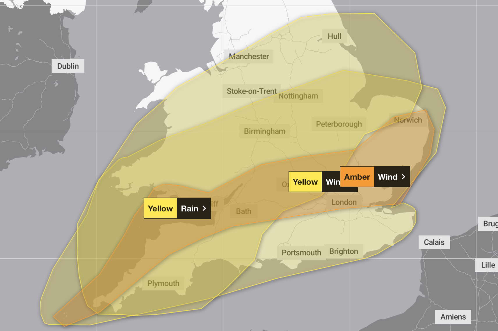 Met Office Issue Weather Warning As Storm Henk Arrives | Totnes-today.co.uk